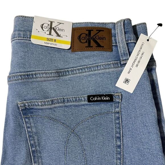 Calvin Klein Women’s Vintage Straight Jeans Size 8 - Picture 7 of 9